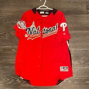 Philadelphia Phillies Aaron Nola Authentic 2018 All Star Jersey
